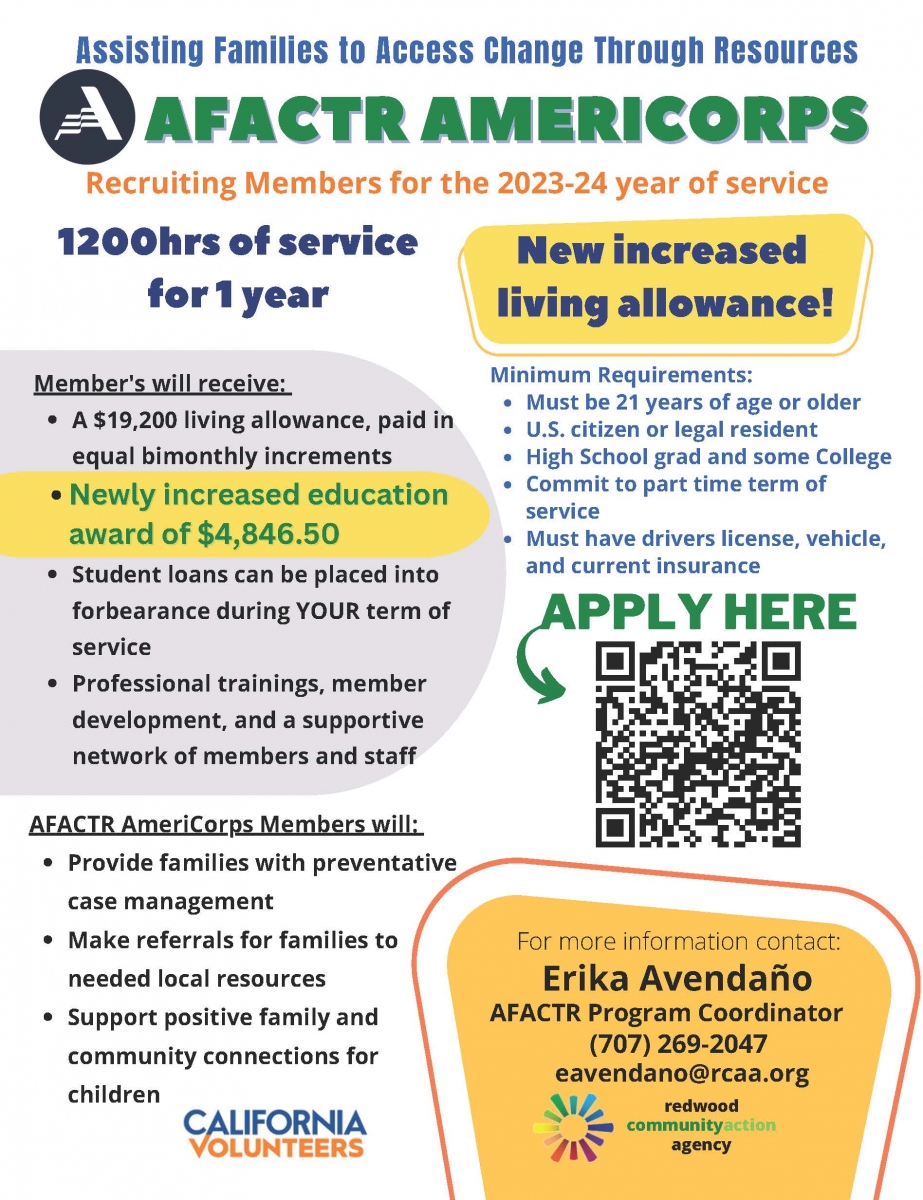 Employment Opportunities | Redwood Community Action Agency